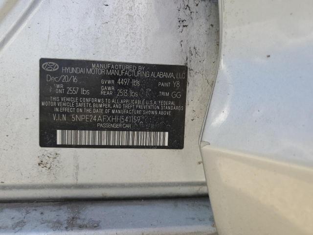 Photo 11 VIN: 5NPE24AFXHH541159 - HYUNDAI SONATA SE 