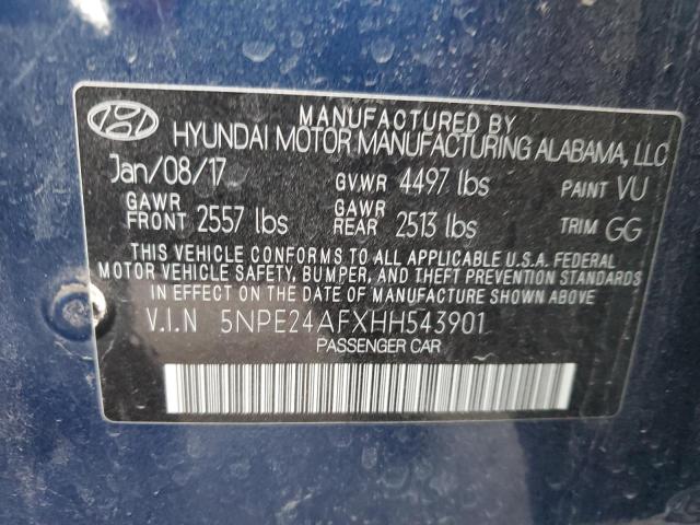 Photo 12 VIN: 5NPE24AFXHH543901 - HYUNDAI SONATA SE 