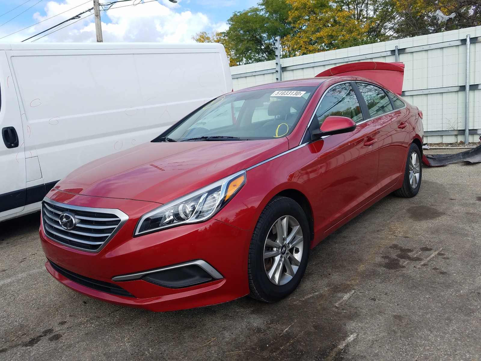 Photo 1 VIN: 5NPE24AFXHH548175 - HYUNDAI SONATA SE 