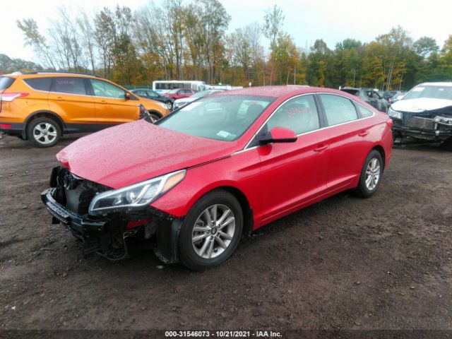 Photo 1 VIN: 5NPE24AFXHH557278 - HYUNDAI SONATA 