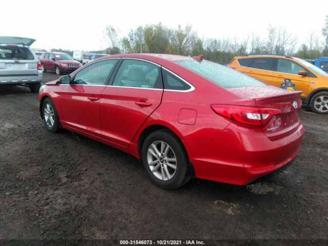 Photo 2 VIN: 5NPE24AFXHH557278 - HYUNDAI SONATA 