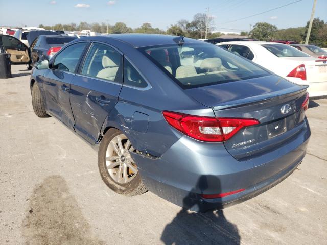 Photo 2 VIN: 5NPE24AFXHH563632 - HYUNDAI SONATA SE 