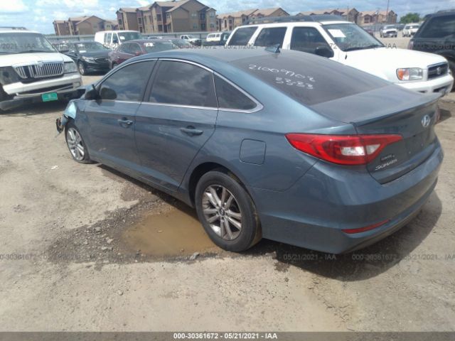 Photo 2 VIN: 5NPE24AFXHH566627 - HYUNDAI SONATA 