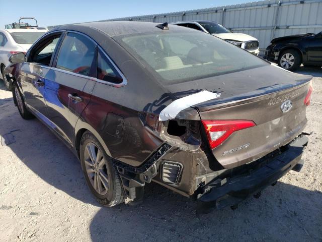 Photo 2 VIN: 5NPE24AFXHH569012 - HYUNDAI SONATA SE 