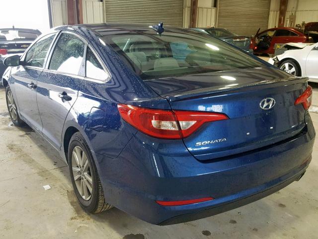 Photo 2 VIN: 5NPE24AFXHH572427 - HYUNDAI SONATA SE 