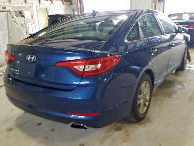 Photo 3 VIN: 5NPE24AFXHH572427 - HYUNDAI SONATA SE 