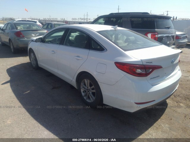 Photo 2 VIN: 5NPE24AFXHH577384 - HYUNDAI SONATA 