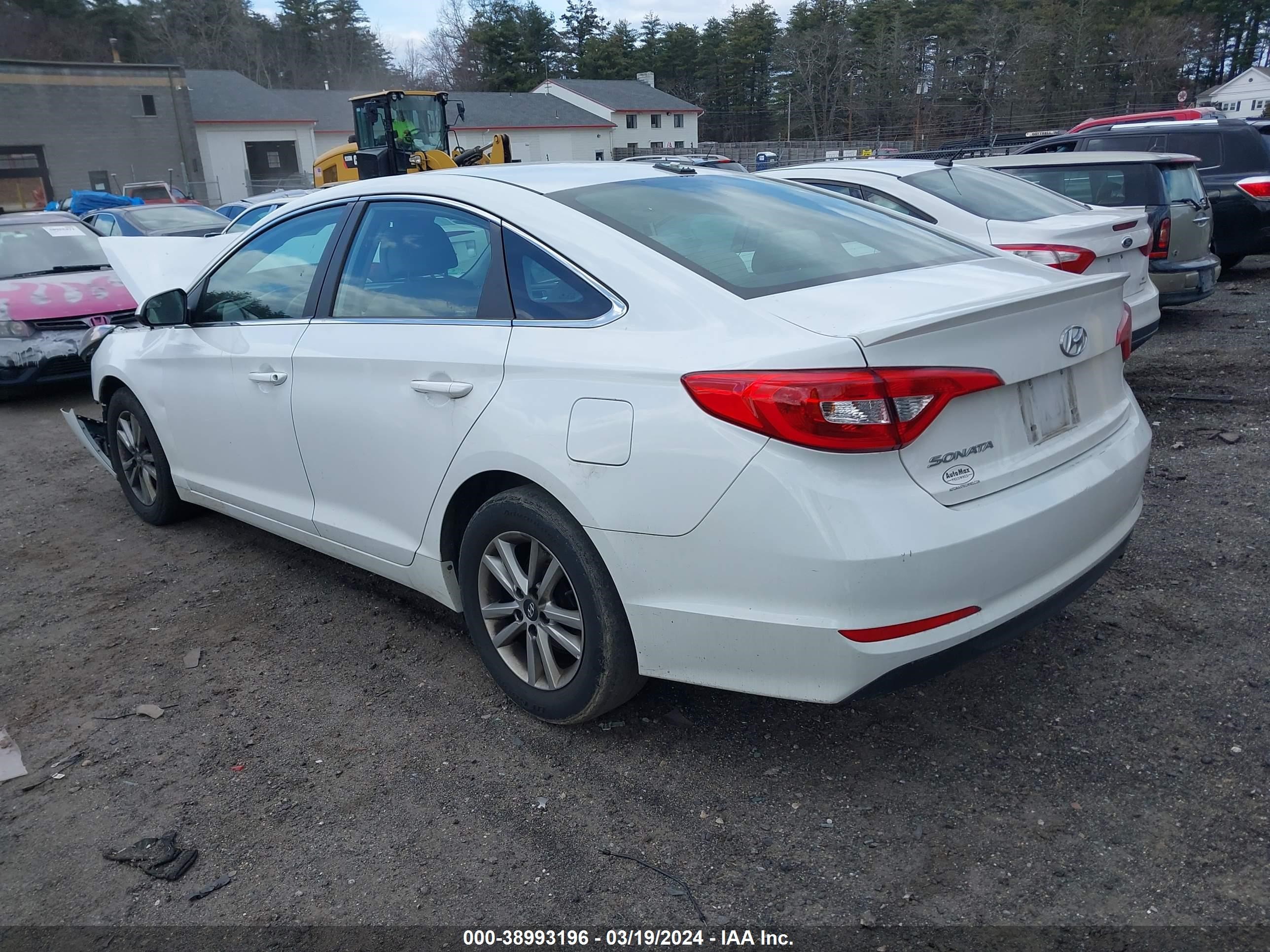 Photo 2 VIN: 5NPE24AFXHH578390 - HYUNDAI SONATA 