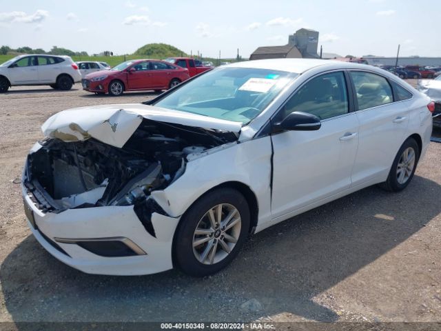 Photo 1 VIN: 5NPE24AFXHH588367 - HYUNDAI SONATA 