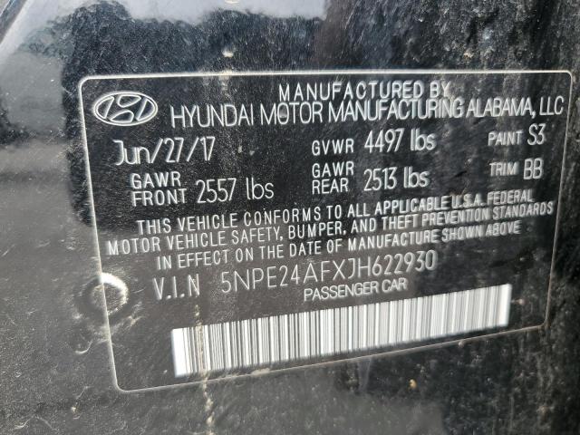 Photo 11 VIN: 5NPE24AFXJH622930 - HYUNDAI SONATA SE 