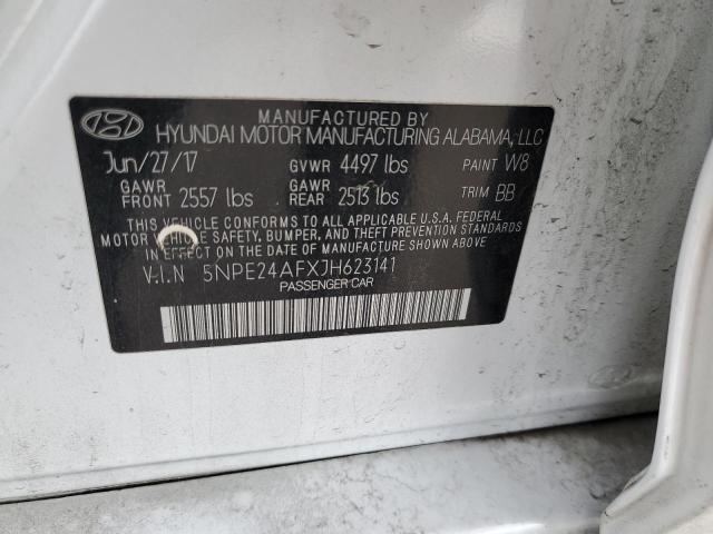 Photo 11 VIN: 5NPE24AFXJH623141 - HYUNDAI SONATA SE 