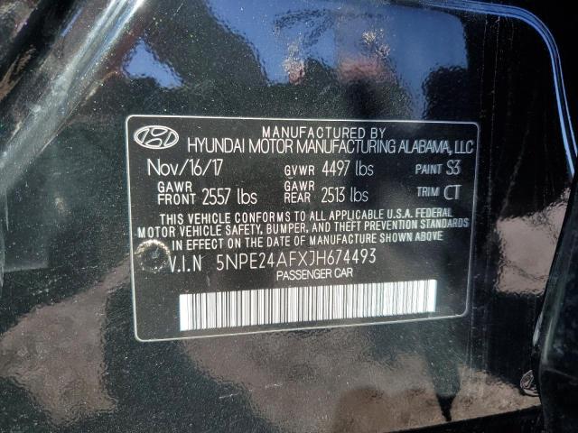 Photo 11 VIN: 5NPE24AFXJH674493 - HYUNDAI SONATA 