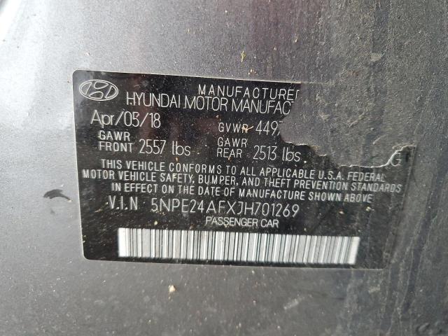 Photo 12 VIN: 5NPE24AFXJH701269 - HYUNDAI SONATA SE 