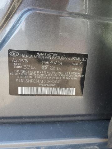 Photo 11 VIN: 5NPE24AFXJH705161 - HYUNDAI SONATA 