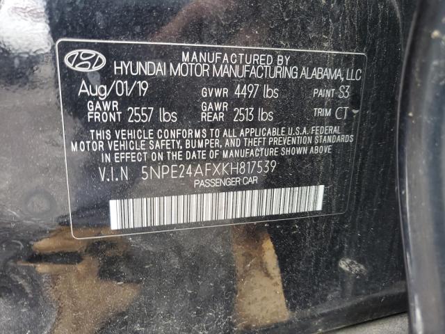 Photo 11 VIN: 5NPE24AFXKH817539 - HYUNDAI SONATA SE 