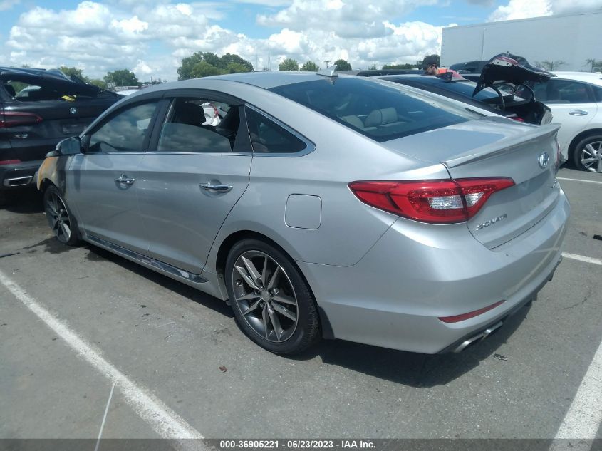 Photo 2 VIN: 5NPE34AB0FH075717 - HYUNDAI SONATA 