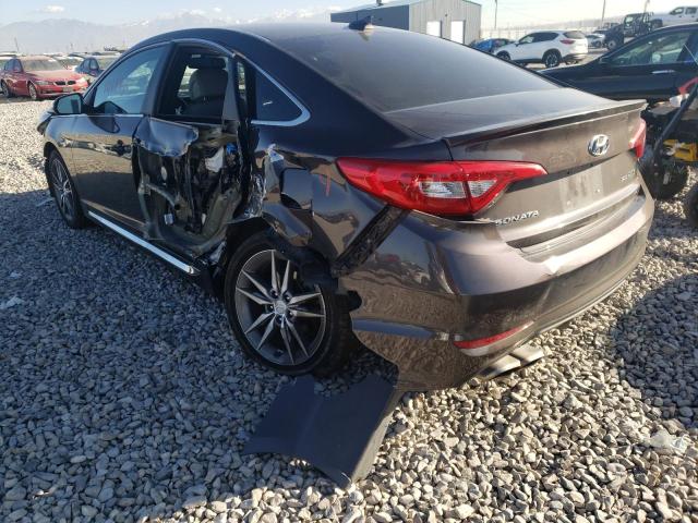 Photo 2 VIN: 5NPE34AB0FH105413 - HYUNDAI SONATA SPO 