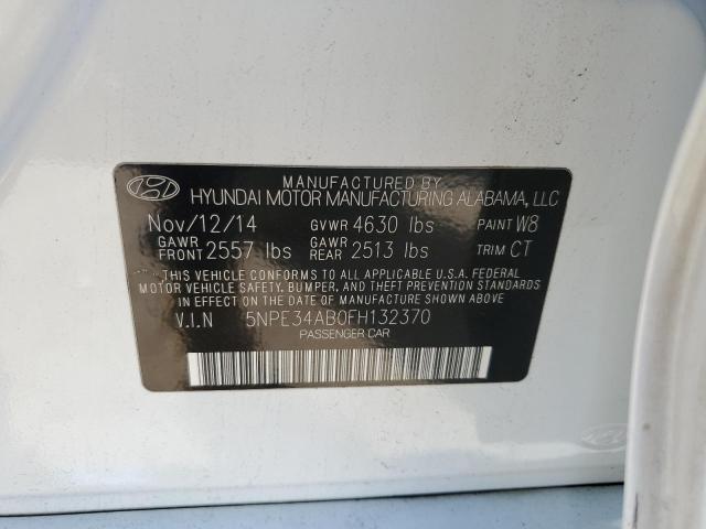 Photo 11 VIN: 5NPE34AB0FH132370 - HYUNDAI SONATA SPO 