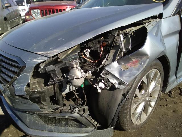 Photo 9 VIN: 5NPE34AB0FH168351 - HYUNDAI SONATA SPO 