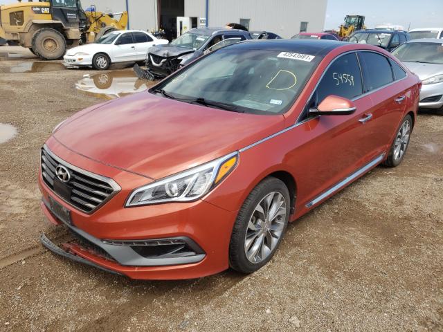 Photo 1 VIN: 5NPE34AB0FH173324 - HYUNDAI SONATA SPO 