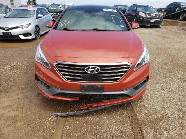 Photo 8 VIN: 5NPE34AB0FH173324 - HYUNDAI SONATA SPO 