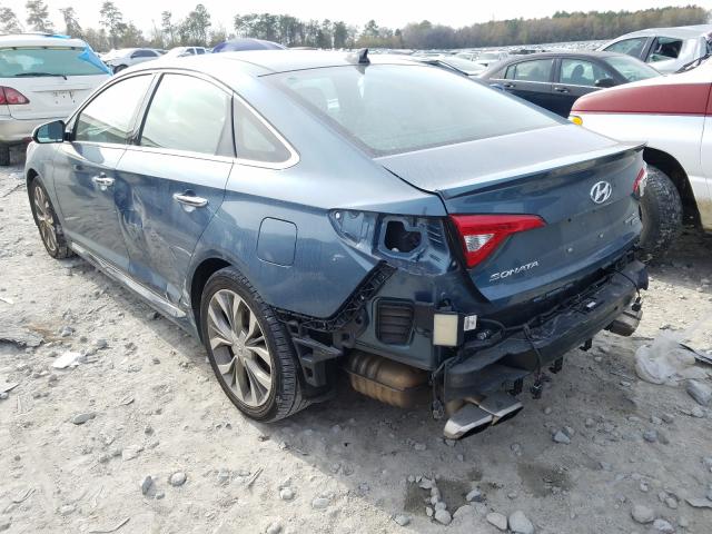 Photo 2 VIN: 5NPE34AB0FH177759 - HYUNDAI SONATA SPO 