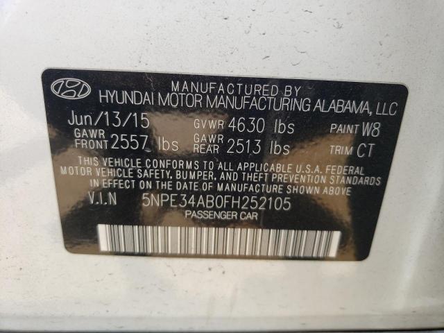 Photo 9 VIN: 5NPE34AB0FH252105 - HYUNDAI SONATA SPO 