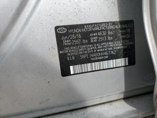 Photo 11 VIN: 5NPE34AB0HH467762 - HYUNDAI SONATA 