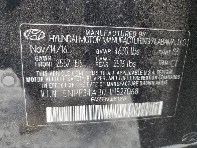 Photo 11 VIN: 5NPE34AB0HH527068 - HYUNDAI SONATA SPO 