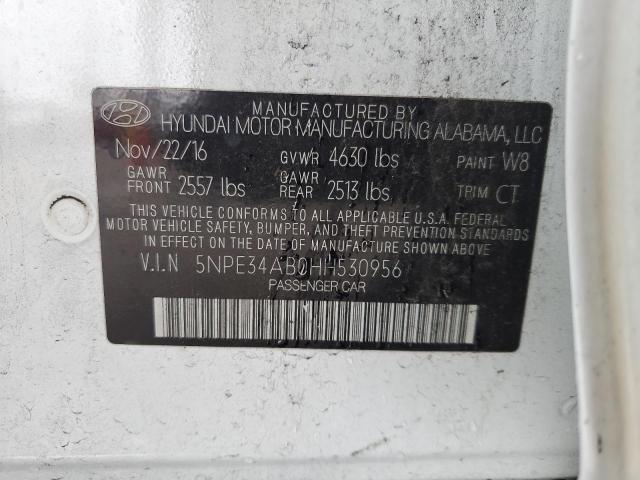 Photo 11 VIN: 5NPE34AB0HH530956 - HYUNDAI SONATA 