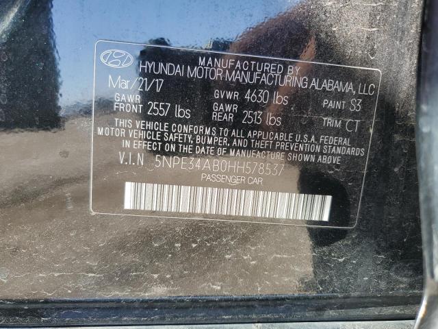 Photo 11 VIN: 5NPE34AB0HH578537 - HYUNDAI SONATA 