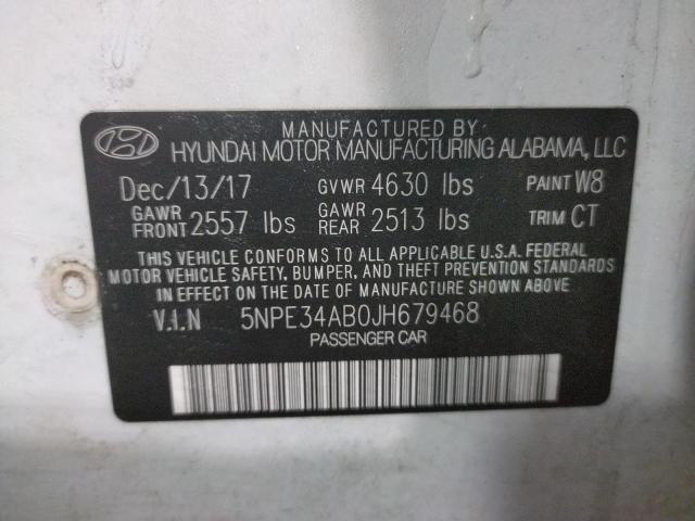 Photo 11 VIN: 5NPE34AB0JH679468 - HYUNDAI SONATA 