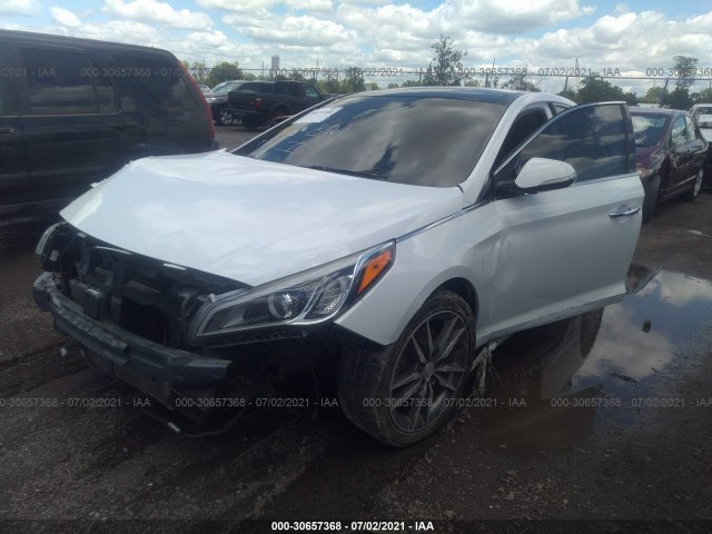 Photo 1 VIN: 5NPE34AB1FH066802 - HYUNDAI SONATA 