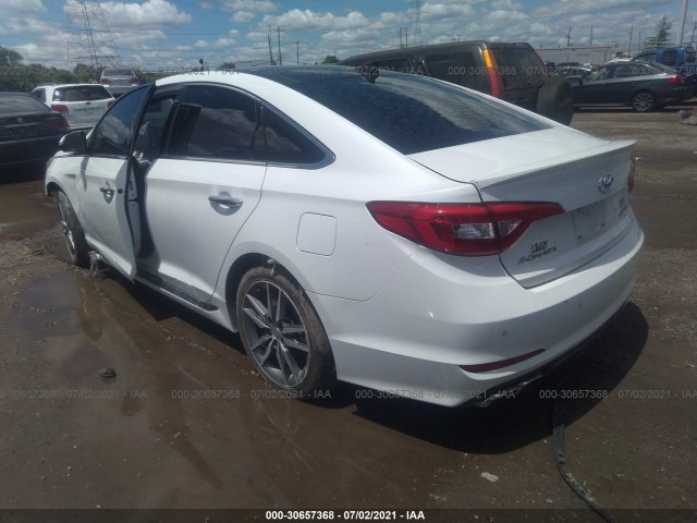 Photo 2 VIN: 5NPE34AB1FH066802 - HYUNDAI SONATA 