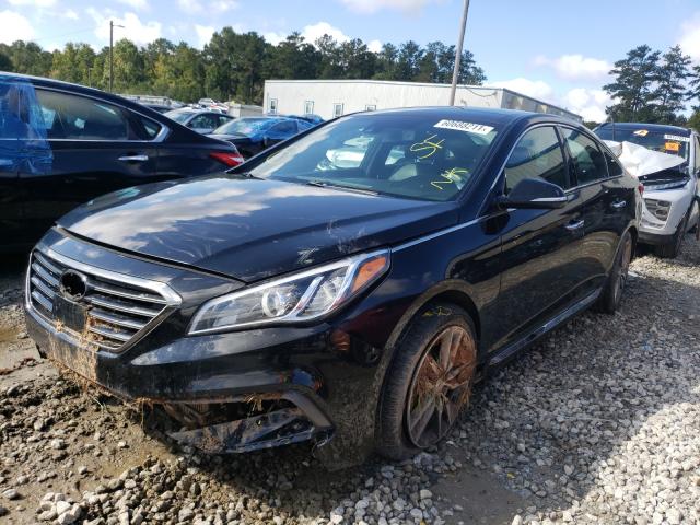 Photo 1 VIN: 5NPE34AB1FH068534 - HYUNDAI SONATA SPO 