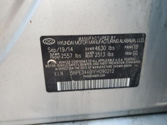 Photo 9 VIN: 5NPE34AB1FH090212 - HYUNDAI SONATA SPO 