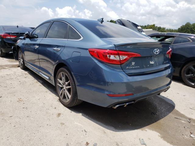 Photo 2 VIN: 5NPE34AB1FH114198 - HYUNDAI SONATA SPO 