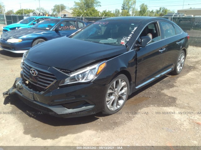 Photo 1 VIN: 5NPE34AB1FH116050 - HYUNDAI SONATA 