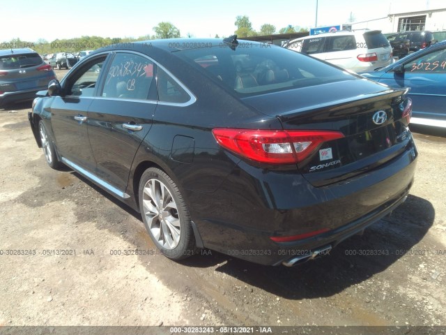 Photo 2 VIN: 5NPE34AB1FH116050 - HYUNDAI SONATA 