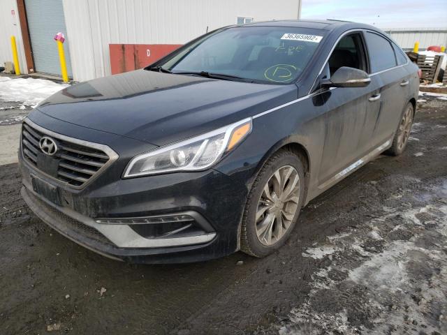 Photo 1 VIN: 5NPE34AB1FH152370 - HYUNDAI SONATA SPO 