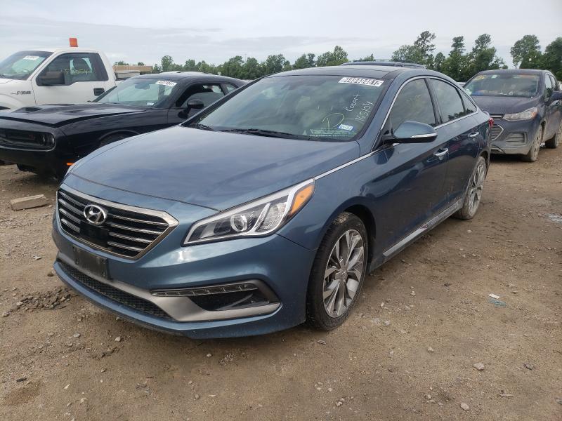 Photo 1 VIN: 5NPE34AB1FH165104 - HYUNDAI SONATA SPO 