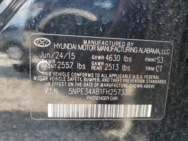 Photo 11 VIN: 5NPE34AB1FH257331 - HYUNDAI SONATA 