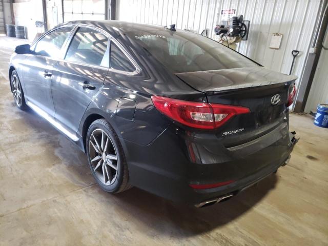 Photo 2 VIN: 5NPE34AB1HH559706 - HYUNDAI SONATA SPO 