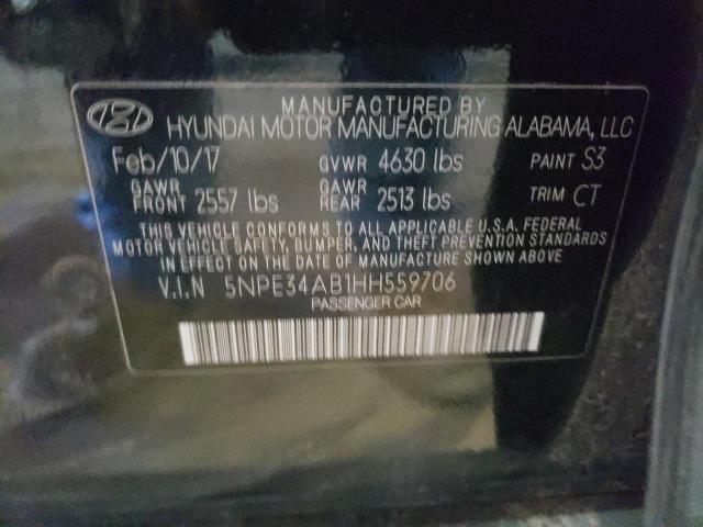 Photo 9 VIN: 5NPE34AB1HH559706 - HYUNDAI SONATA SPO 