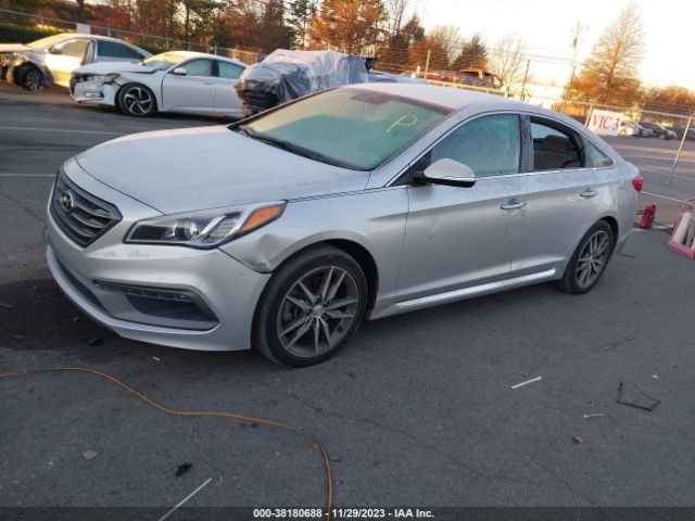 Photo 1 VIN: 5NPE34AB1HH579437 - HYUNDAI SONATA 