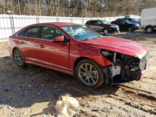 Photo 3 VIN: 5NPE34AB1JH613673 - HYUNDAI SONATA SPO 