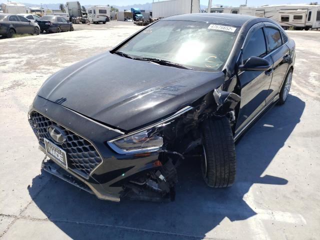 Photo 1 VIN: 5NPE34AB1JH631462 - HYUNDAI SONATA SPO 