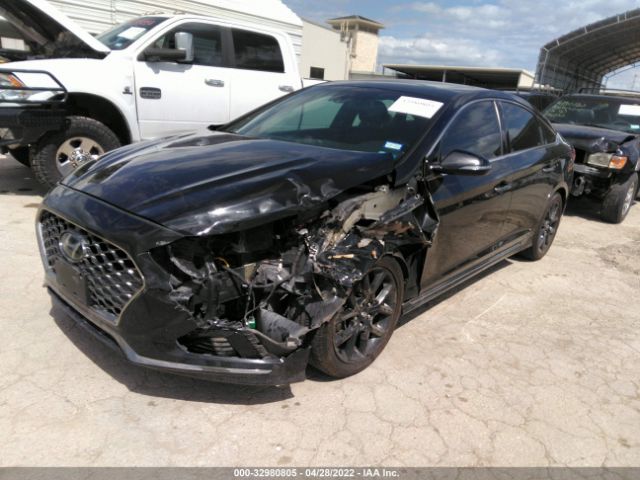 Photo 1 VIN: 5NPE34AB1JH643109 - HYUNDAI SONATA 