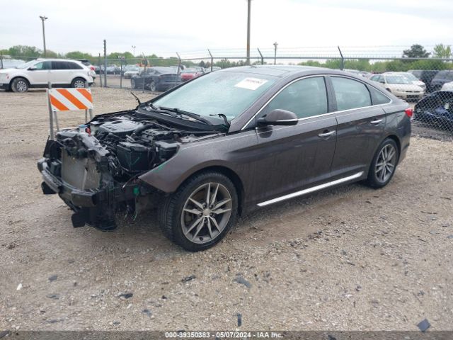 Photo 1 VIN: 5NPE34AB2FH057512 - HYUNDAI SONATA 