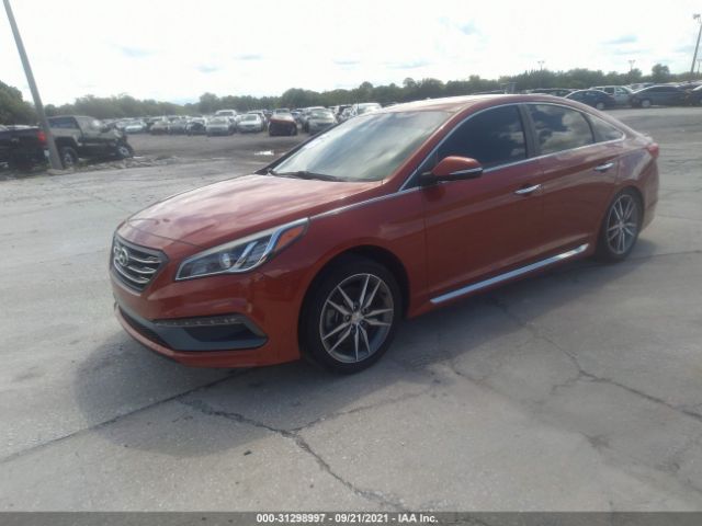 Photo 1 VIN: 5NPE34AB2FH063603 - HYUNDAI SONATA 